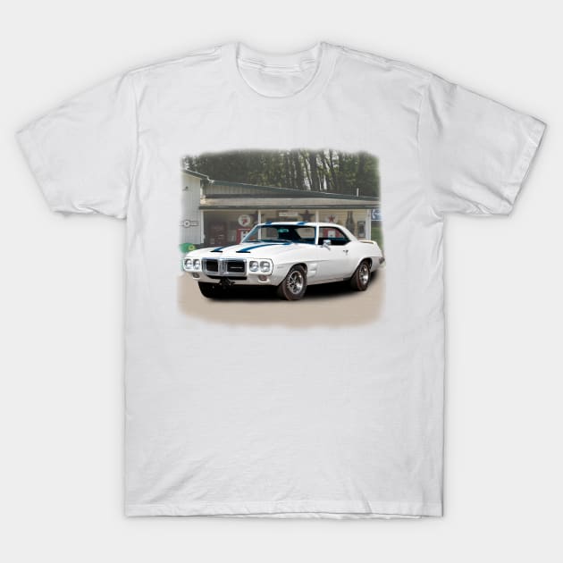 1969 Pontiac Firebird Trans AM T-Shirt by Permages LLC